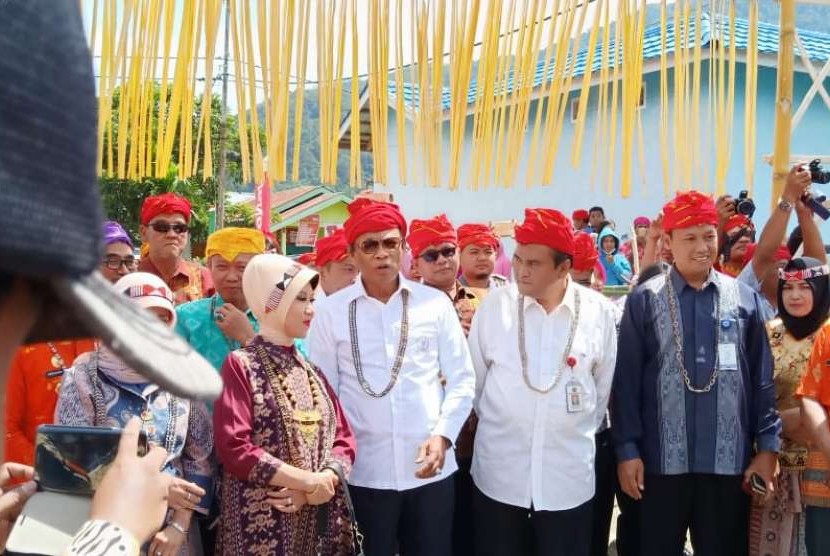 Kementerian Desa, Pembangunan Daerah Tertinggal, dan Transmigrasi (Kemendes PDTT) menggelar kegiatan penguatan pranata adat dan budaya di Sigi, Sulawesi Tengah, Kamis (20/9).