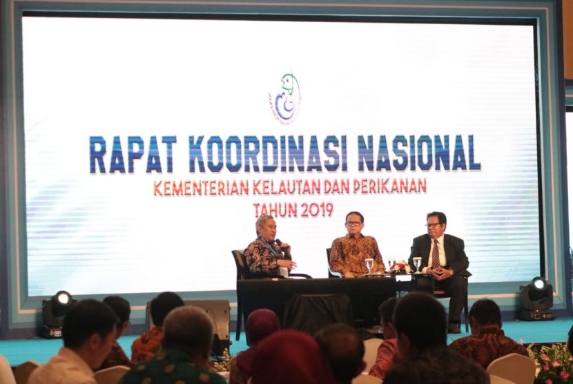 Kementerian Kelautan dan Perikanan (KKP) menggelar Rapat Koordinasi Nasional (Rakornas) Tahun 2019 untuk menghasilkan Rencana Strategis KKP 2020-2024.