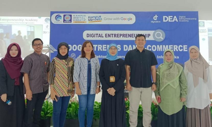 Kementerian Komunikasi dan Informatika (Kemkominfo) Republik Indonesia menyelenggarakan kegiatan Digital Entrepreneurship Academy atau Digital talent Scholarship (DEA/DTS) dalam bentuk pelatihan kelas Digital Entrepreneurship Google.