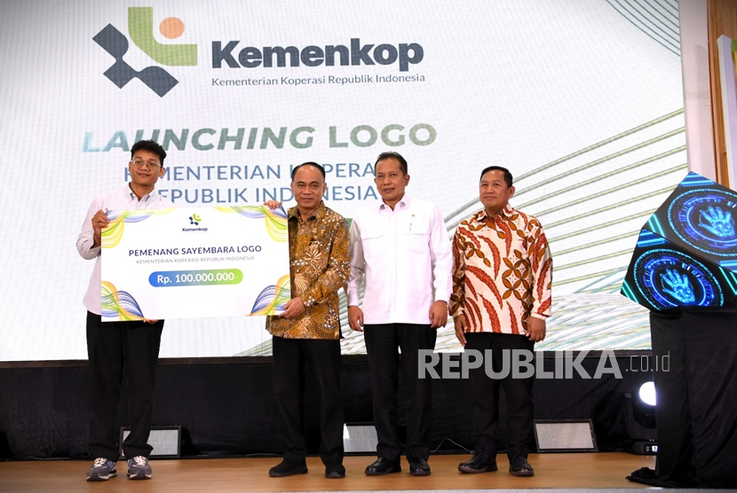 Kementerian Koperasi (Kemenkop) resmi meluncurkan logo baru setelah berpisah nomenklatur dengan Kementerian UMKM. Logo ini diharapkan memperkuat identitas visual Kemenkop dan mendorong partisipasi masyarakat untuk berkoperasi.