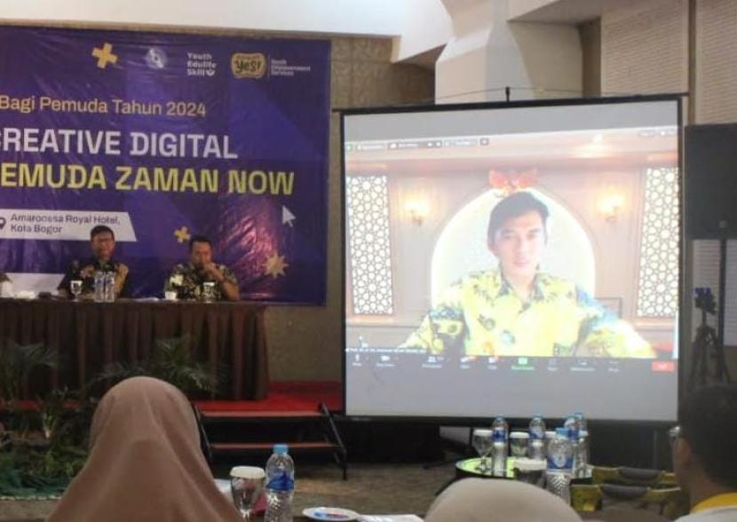 Kementerian Pemuda dan Olahraga (Kemempora) menggelar pelatihan digital kreatif marketing bagi pemuda 2024 pada 6-7 Maret, di Hotel Amarosa, Bogor, Jawa Barat.