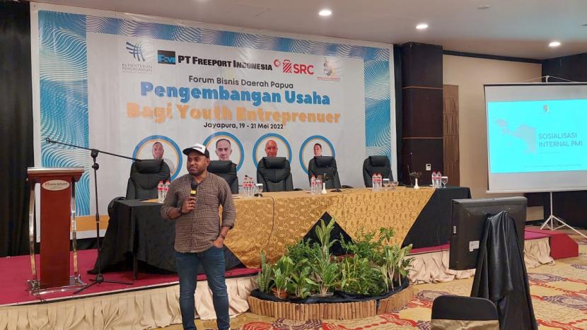 Kementerian Perdagangan bekerja sama dengan Tim Staf Khusus Presiden RI, Yayasan Kitong Bisa, dan Sampoerna menyelenggarakan kegiatan Pelatihan UMKM Bagi Entrepreneur Muda Lokal di Jayapura, Kamis (19/5/2022) lalu..