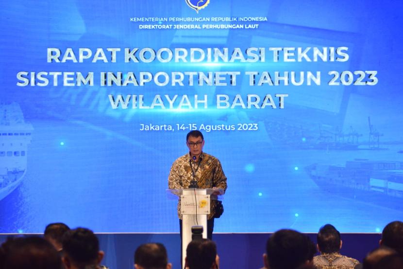 Kementerian Perhubungan menargetkan sampai dengan akhir tahun 2023 terpenuhi target 260 pelabuhan. 