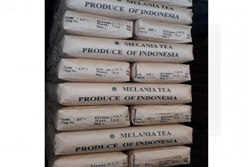 Kementerian Pertanian melalui Karantina Pertanian Bandung mencatat adanya peningkatan fasilitasi ekspor untuk komoditas teh asal Provinsi Jawa Barat (Jabar) di sepanjang masa pandemi dengan tujuan berbagai negara.