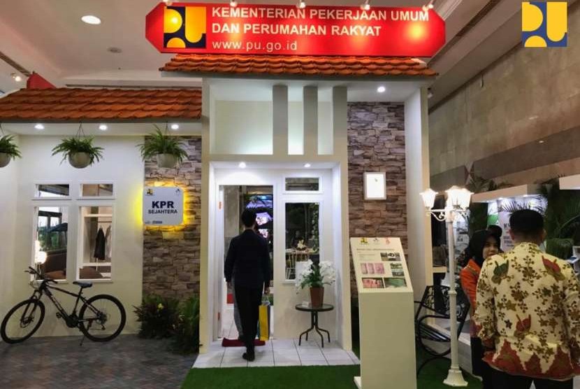 Kementerian PUPR mengikuti pameran Indonesia Properti Expo (IPEX) 2018, di Hall A & B Jakarta Convention Center (JCC), Senayan, Jakarta, Sabtu (22/9)