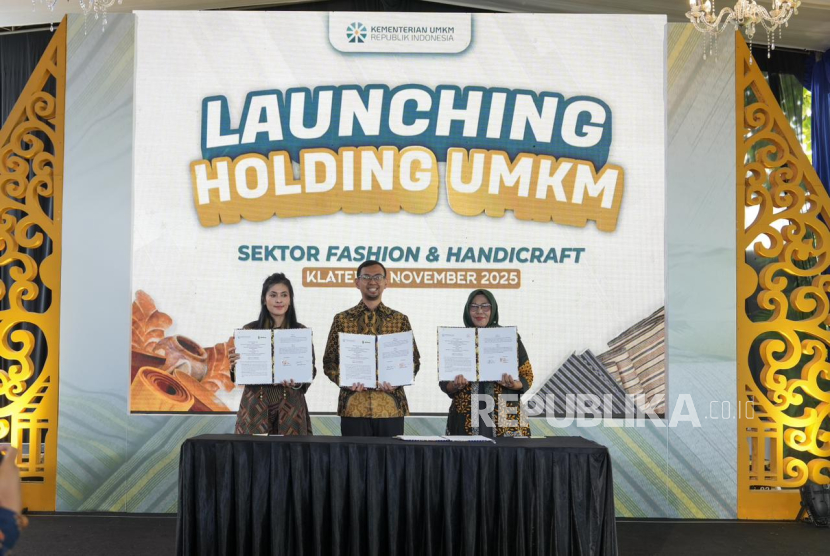 Luncurkan Holding UMKM di Klaten, Kementerian UMKM Perkuat Klaster Fesyen dan Kerajinan Tangan
