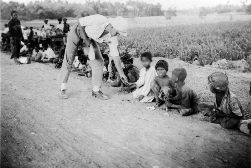 Kemiskinan akut di Jawa masa kolonial.