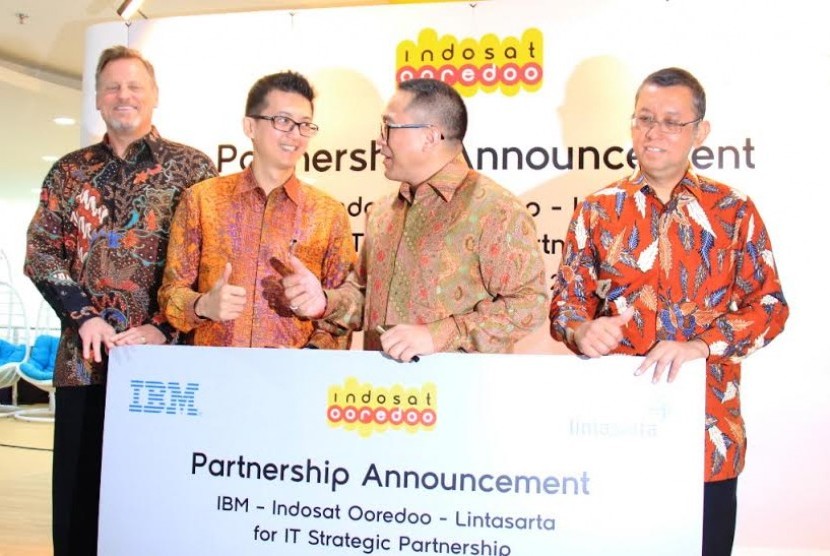 Kemitraan Indosat Ooredoo, Lintasarta dan IBM