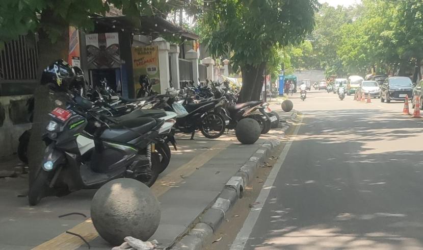 Parkir kendaraan ilustrasi