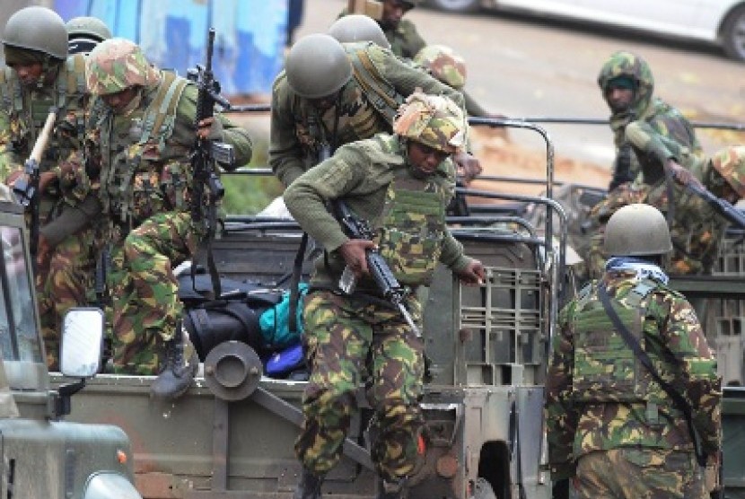 Kenyan soldiers