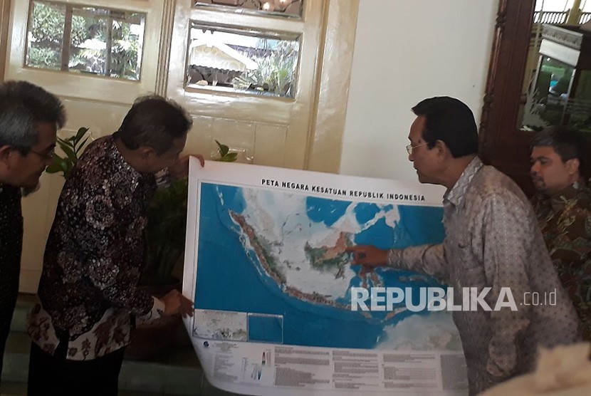  Kepala Badan Informasi Geospasial (BIG) Hasanuddin Zainal Abidin