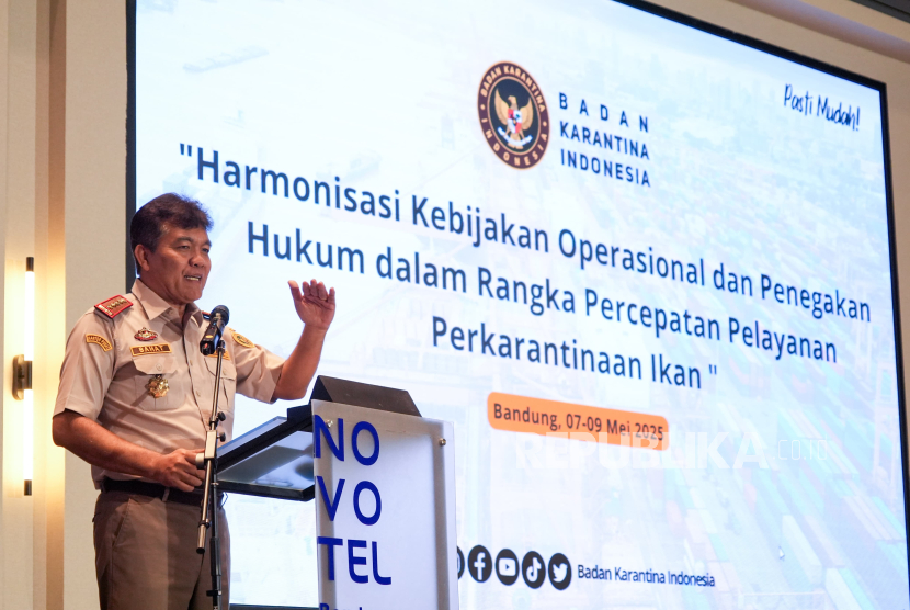 Kepala Badan Karantina Indonesia Sahat Manaor Panggabean