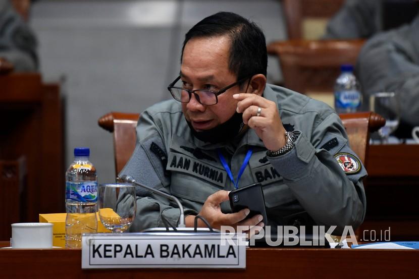 Kepala Badan Keamanan Laut (Bakamla) Laksdya TNI Aan Kurnia
