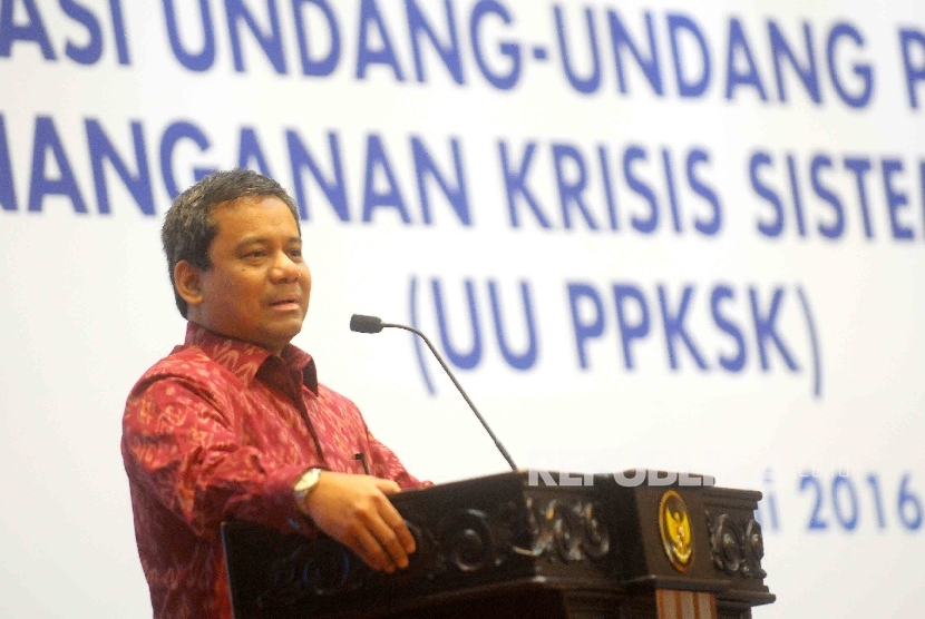 Kepala Badan Kebijakan Fiskal Kementerian Keuangan, Suahasil Nazara.(Republika/Agung Supriyanto)