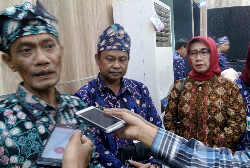 Kepala Badan Ketahanan Pangan (BKP) Kementerian Pertanian Agung Hendriadi usai Rapat Koordinasi Dewan Ketahanan Pangan (DKP) Provinsi Jambi, Kamis (28/7).