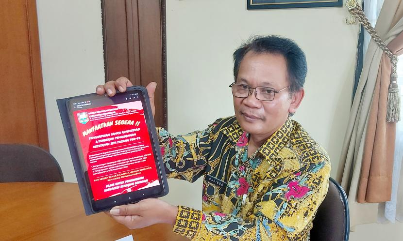 Kepala Badan Keuangan Daerah (BKUD) Kabupaten Semarang, Rudibdo. 