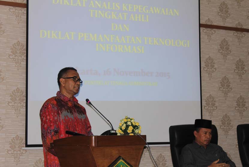 Kepala Badan Litbang dan Diklat Kemenag  Prof Dr Abdurrahman Mas’ud PhD.