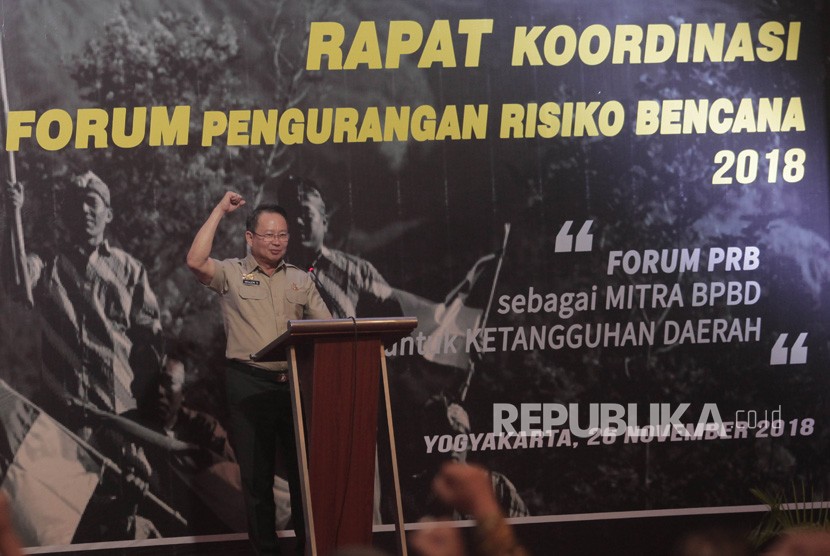 Kepala Badan Nasional Penanggulangan Bencana (BNPB) Willem Rampangi