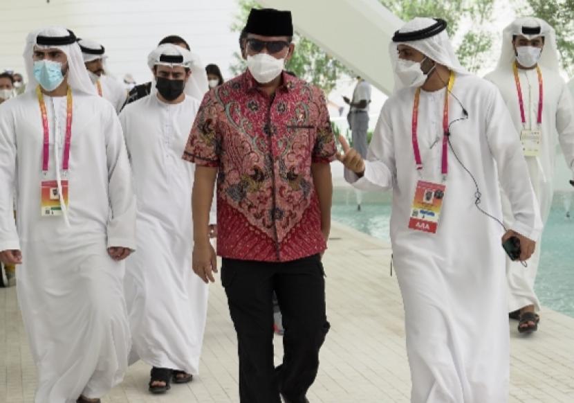 Kepala Badan Nasional Penanggulangan Terorisme (BNPT), Komjen Boy Rafli Amar mengunjungi Dubai Expo 2020 di Kota Dubai, Uni Emirat Arab (UEA) pada Sabtu (30/10).