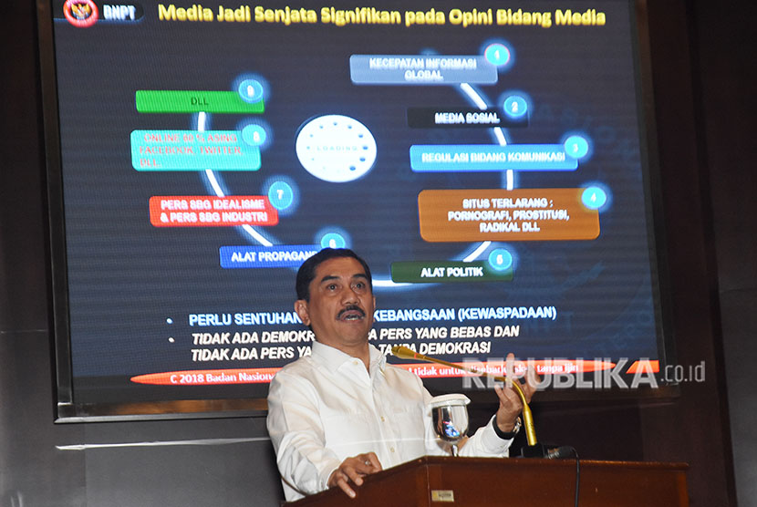 Kepala Badan Nasional Penanggulangan Terorisme (BNPT) Komjen Suhardi Alius 