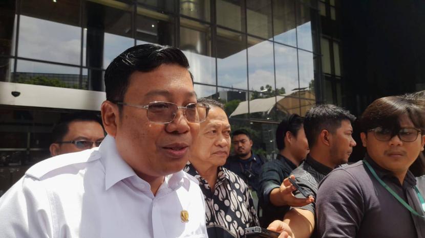 Kepala Badan Pangan Nasional (Bapanas) Arief Prasetyo Adi di Komisi Pemberantasan Korupsi (KPK), Jumat (2/2/2024).