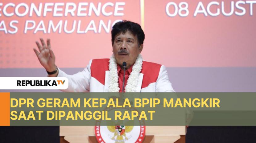 Kepala Badan Pembinaan Ideologi Pancasila (BPIP) Prof Yudian Wahyudi tidak hadir dalam rapat dengar pendapat bersama Komisi II DPR di Kompleks Parlemen, Senayan, Jakarta Pusat, Senin (26/8/2024).