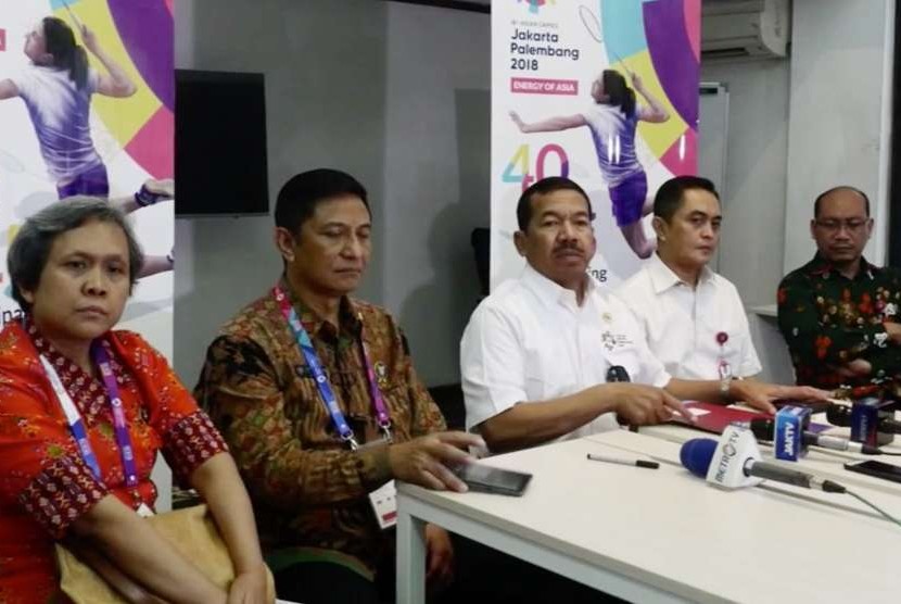 Kepala Badan Siber dan Sandi Negara (BSSN), Djoko Setiadi (ketiga kanan)