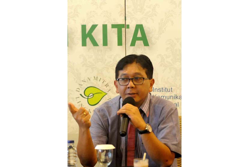 Kepala Badan Tenaga Nuklir Nasional (BATAN) Djarot Sulistio Wisnubroto. 