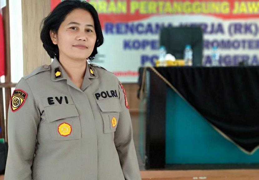 Kepala Bagian Sumda Polres Tangerang Selatan Kompol Evi Pagari.