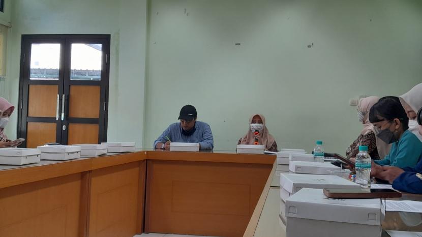 Kepala Bidang Pemasaran Pariwisata Dinas Pariwisata Kota Yogyakarta, Andrini Wiramawati, menjelaskan terkait Pawai Alegoris Harmoni Jogja yang akan digelar Sabtu (16/7). 