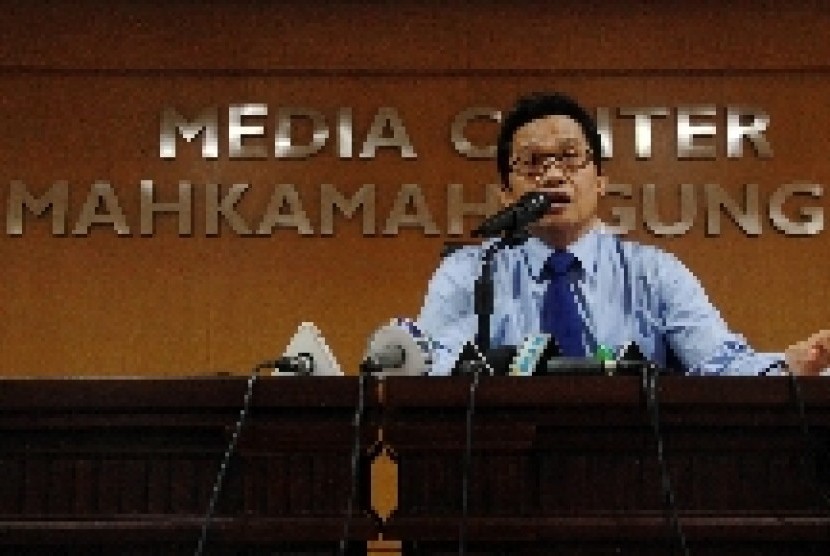 Kepala Biro Hukum dan Humas Mahkamah Agung Ridwan Mansyur