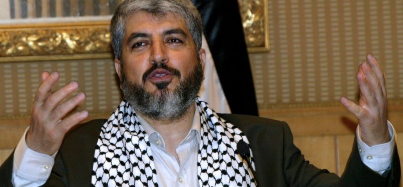 Kepala Biro Politik Hamas, Khalid Mesyal. 