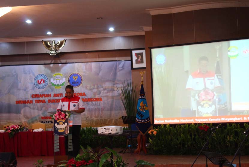 Kepala BNN Komjen Pol Dr Anang Iskandar membuka ceramah anti narkoba yang diadakan oleh BSI dan Yayasan Kemala Bhayangkari di Jakarta beberapa waktu lalu.