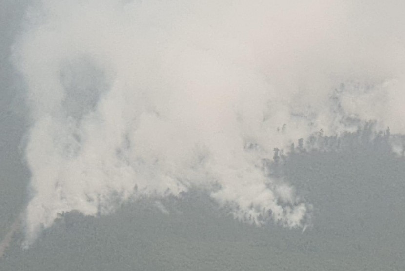 Kepala BNPB Doni Monardo melakukan kunjungan kerja di Kalimantan untuk memastikan penanganan karhutla berlangsung dengan baik. Dalam perjalanan dengan Helikopter dari Banjarmasin ke Palangkaraya  mendokumentasikan hutan dan lahan yang terbakar. 
