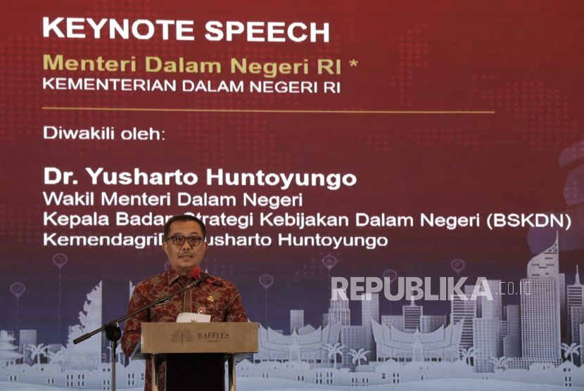 Kepala BSKDN Kemendagri Yusharto Huntoyungo