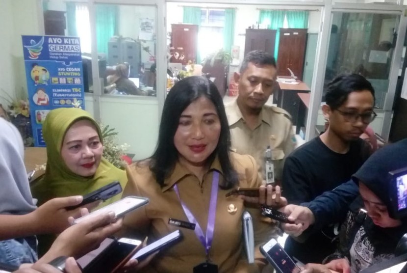 Kepala Dinas Kebudayaan dan Pariwisata (Disbudpar) Kota Malang, Ida Ayu Made Wahyuni memberikan keterangan pers terkait museum Bentoel di Kantor Diaspora, Kota Malang, Selasa (10/9).