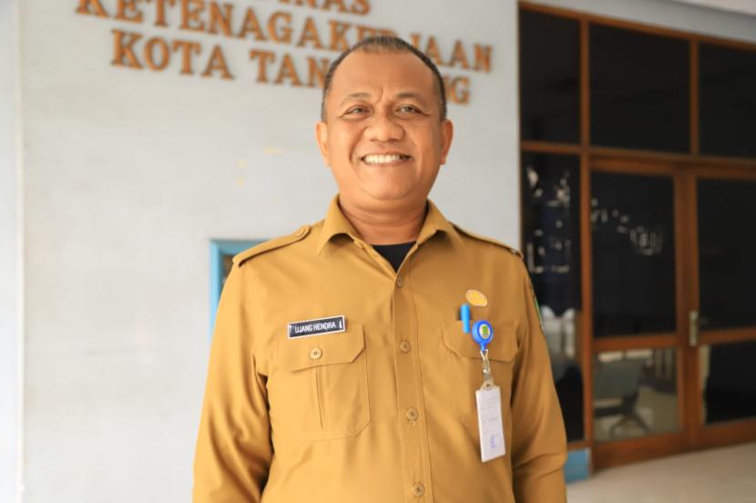 Kepala Dinas Ketenagakerjaan (Disnaker) Kota Tangerang, Banten, Ujang Hendra Gunawan.