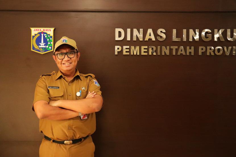 Kepala Dinas Lingkungan Hidup (DLH) DKI Jakarta, Asep Kuswanto.