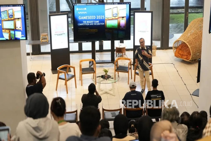 Kepala Dinas Pariwisata dan Kebudayaan Provinsi Jawa Barat Iendra Sofyan menghadiri Roadshow Gameseed