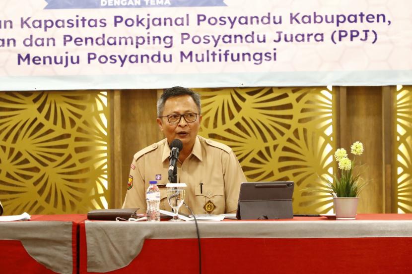 Kepala Dinas Pemberdayaan Masyarakat dan Desa (DPMD) Kabupaten Bogor, Renaldi Yushab Fiansyah.