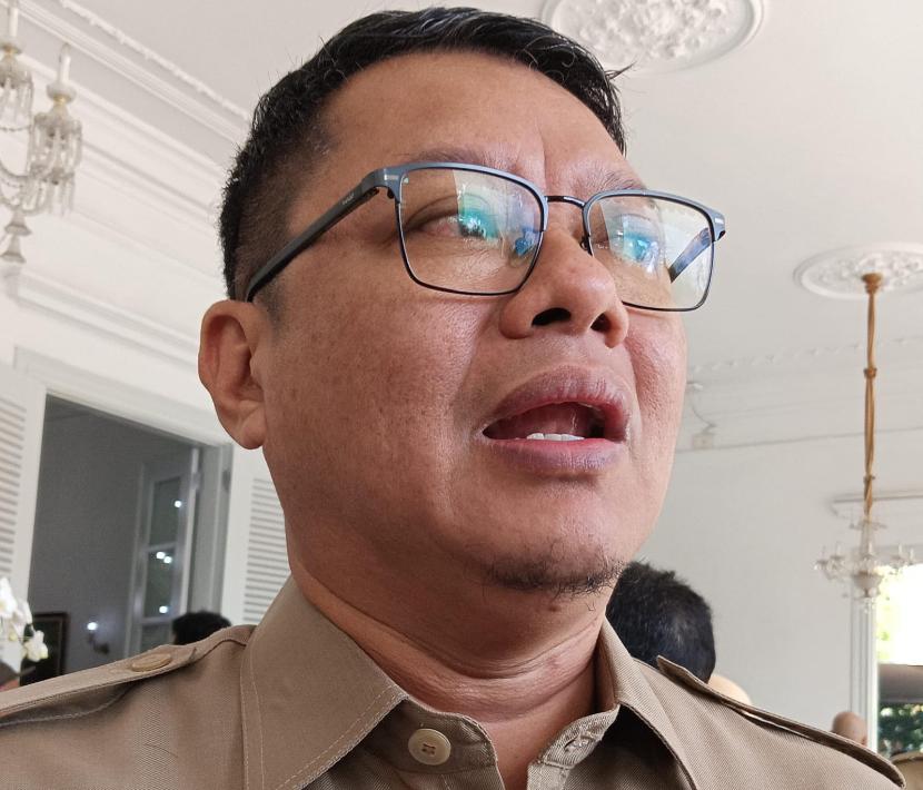 Kepala Disdukcapil Provinsi DKI Jakarta, Budi Awaludin di Balai Kota DKI, Jakarta Pusat, Selasa (16/4/2024).