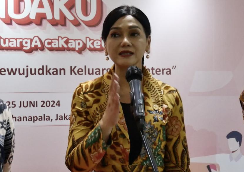 Kepala Eksekutif Pengawas Perilaku Pelaku Usaha Jasa Keuangan, Edukasi, dan Perlindungan Konsumen OJK Friderica Widyasari Dewi