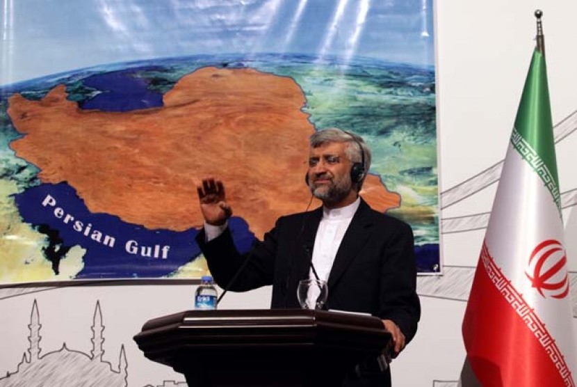 Kepala juru runding nuklir Iran, Saeed Jalili.
