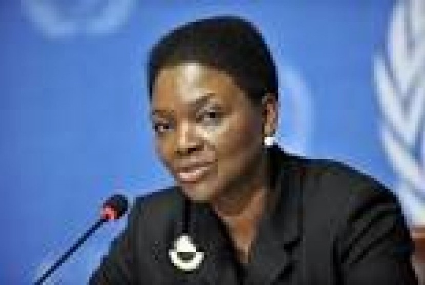 Kepala Kemanusiaan Perserikatan Bangsa Bangsa (PBB) Valerie Amos 