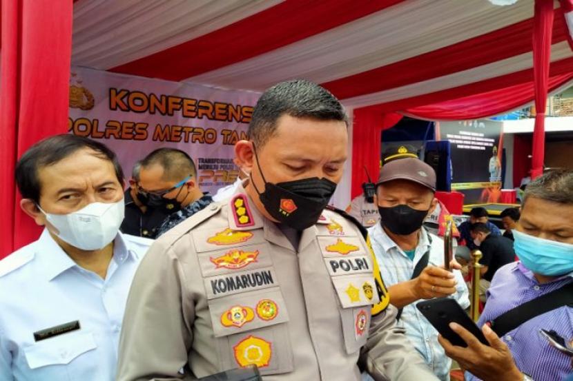 Kepala Kepolisian Resor Metro Jakarta Pusat (Kapolrestro Jakpus), Kombes Komarudin.