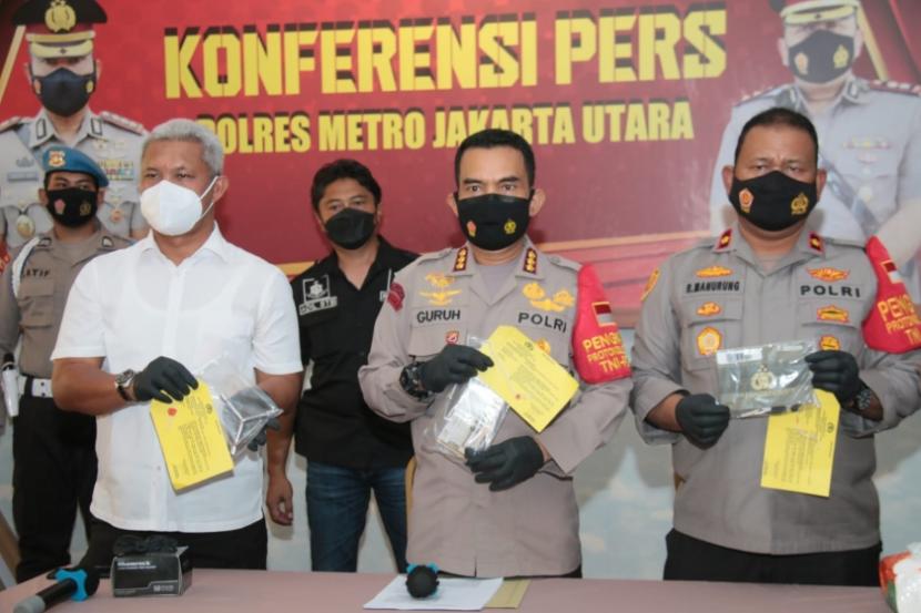 Kepala Kepolisian Resor Metro Jakarta Utara (Kapolrestro Jakut), Kombes Guruh Arif Darmawan.