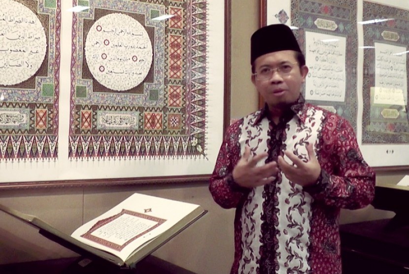 Kepala Lajnah Pentashihan Mushaf Alquran, Kementrian Agama, Dr Muchlis Hanafi