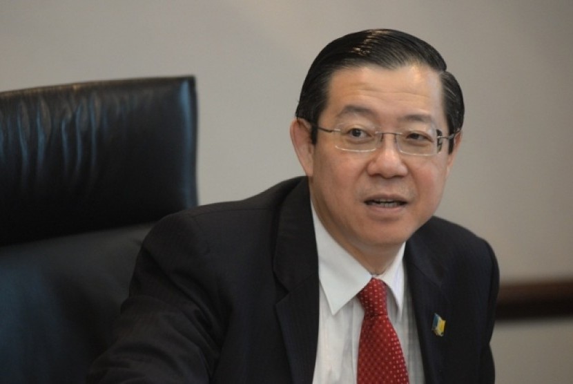 Kepala Menteri Penang sekaligus pemimpin oposisi Malaysia Lim Guan Eng.