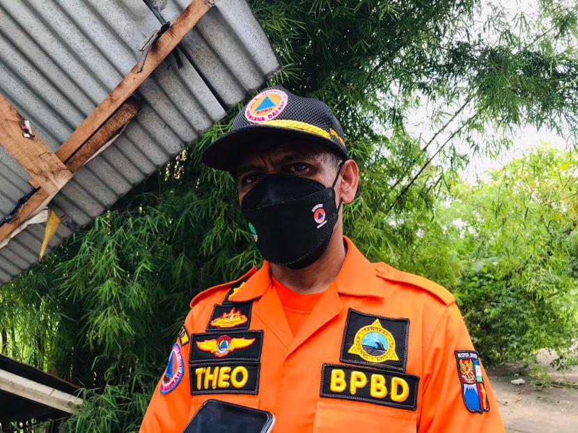 Kepala Pelaksana BPBD Kota Bogor, Teofilo Patrocinio Freitas, ditemui usai meninjau beberapa lokasi bencana alam.