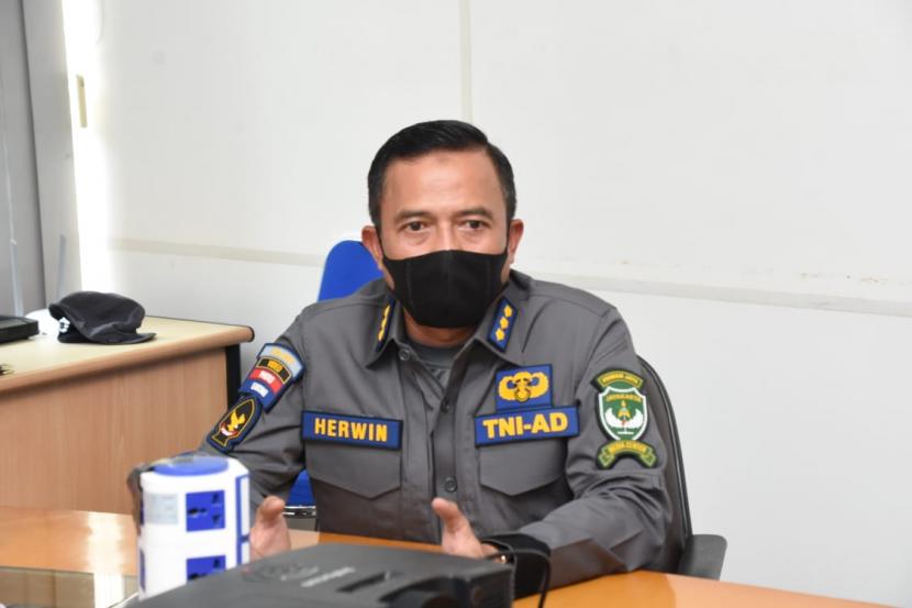 Kepala Penerangan Kodam (Kapendam) Jaya, Kolonel Herwin Budi Saputra.